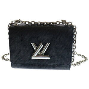 Louis Vuitton Epi Twist Noir Black Leather Shoulder Bag the
